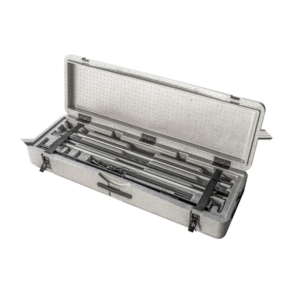 Valise de transport rigide du totem lumineux
