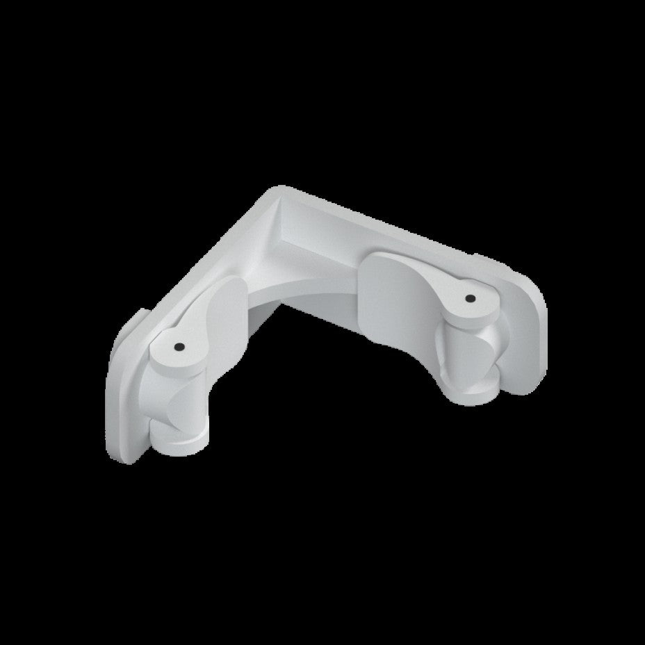Connecteur du cadre blanc du totem Premium PVC