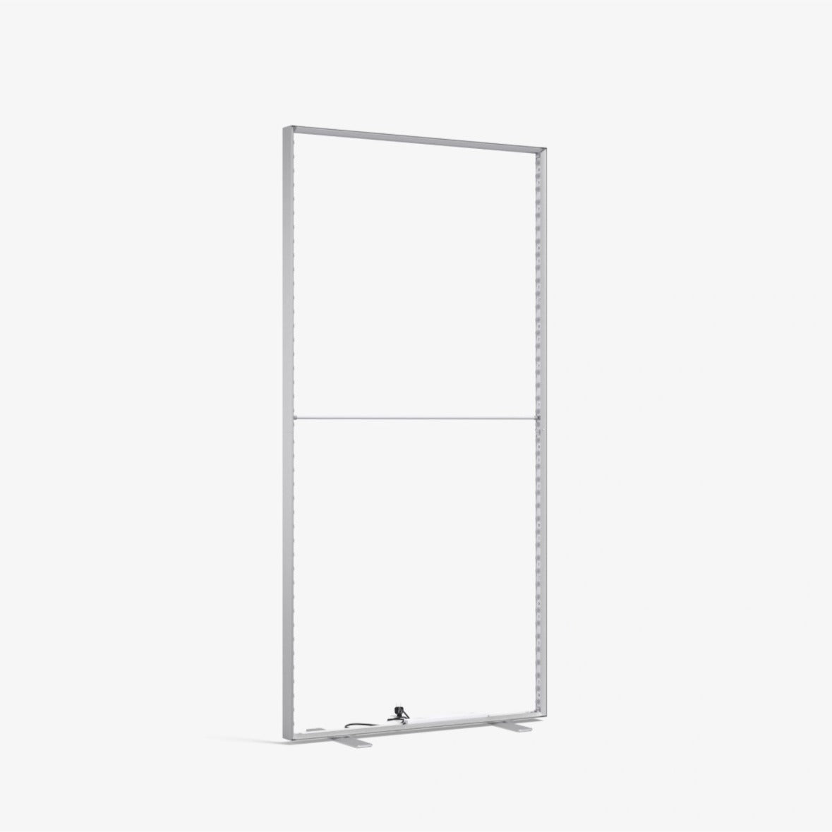 Structure aluminium du totem lumineux Slim, sans toile